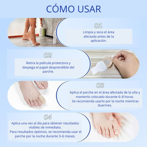 Parches para Hongos en las Uñas - ELAIMEI